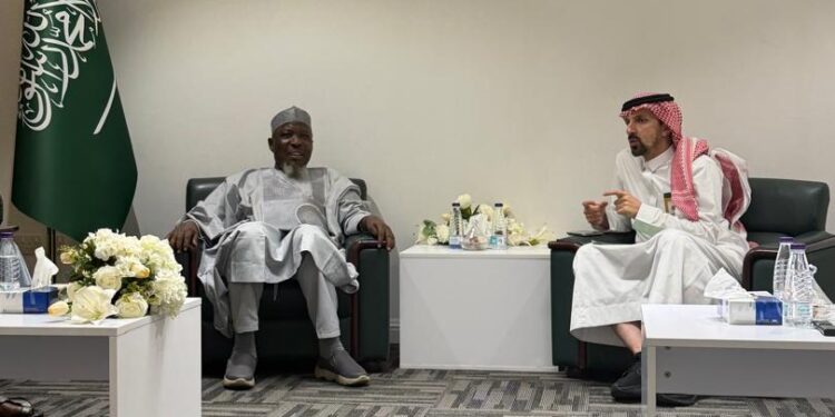 NAHCON Chairman/CEO’s meets with officials of the Saudi Ministry of Hajj and Umrah.