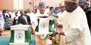 President Tinubu Presents 58.4 Trillion Naira 2026 Appropriation Bill to NASS