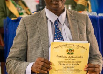 NAHCON Director Inducted into Chartered Institute of Administration