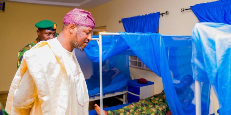 Governor Radda Celebrate Christmas With Christian Families, Commissions Renovated Military Quarters in Katsina