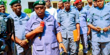 Customs Area Controller  of Adamawa/Taraba Area Command, Muhammed Aminu Tako, gallantly checkmating Smugglers
