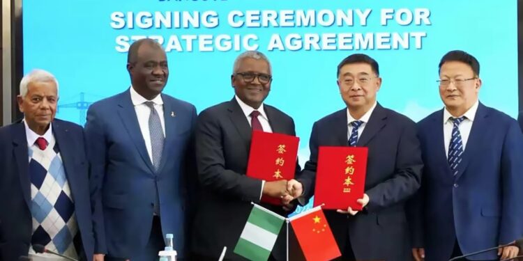 Dangote, China’s XCMG Seal Strategic Partnership on Infrastructure, Mining and Green Equipment