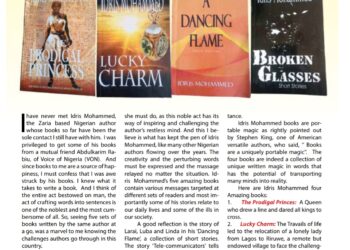 Idris Mohammed's amazing books with different flavours.