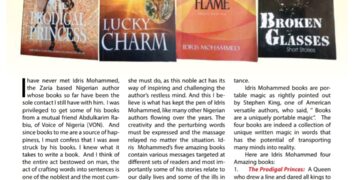 Idris Mohammed's amazing books with different flavours.