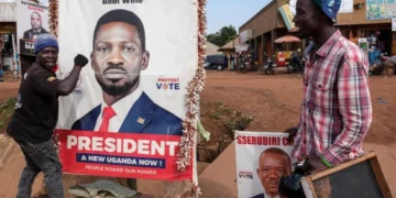 Days after a disputed election, Uganda’s army is on the hunt for opposition leader Bobi Wine