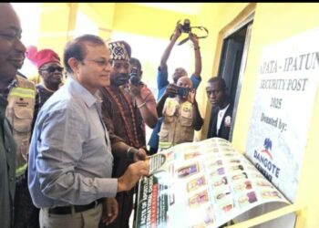 Dangote Cement Commissions Security Posts In Kogi Host Communities