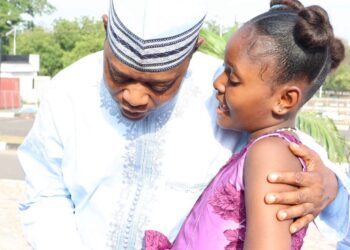 NYA President Adopts 9-yr Enugu Girl