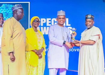 Gov. Uba Sani recieves BON Special Award