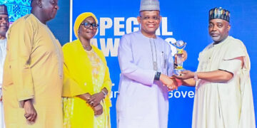 Gov. Uba Sani recieves BON Special Award