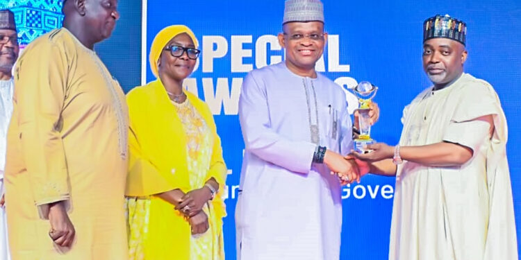 Gov. Uba Sani recieves BON Special Award