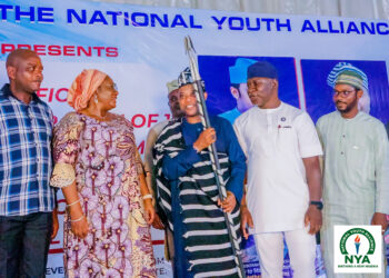 Benue SSG Decorates NYA President In Tiv Attire Hails Leadership Qualities