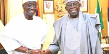 President Tinubu recieves Gov. Sule and Senator Wadada at Aso Villa