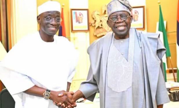 President Tinubu recieves Gov. Sule and Senator Wadada at Aso Villa
