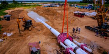 NNPC Limited Records Major Breakthrough with Successful River Niger Crossing on OB3 Gas Pipeline.