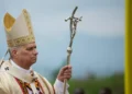 Pope lashes out at foreigners who exploit Africa