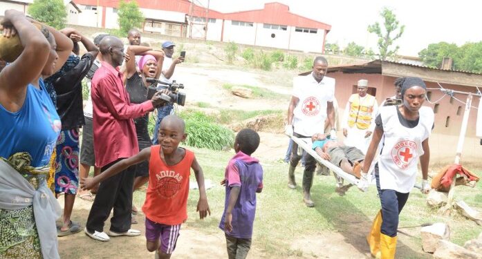 NEMA Holds Flood Simulation, Trains Kaduna Residents on Emergency Response