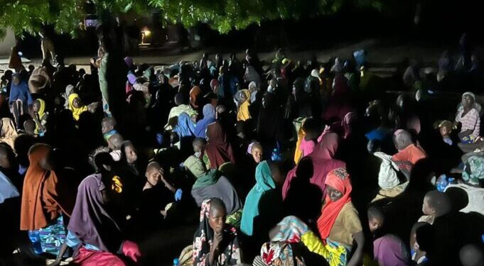 Nigerian Army rescues 360 women, children abducted from Ngoshe