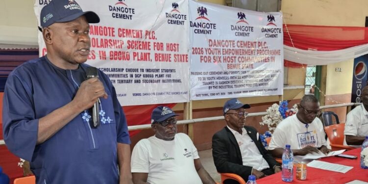 Dangote Cement Gboko Commits Millions in Scholarship Scheme